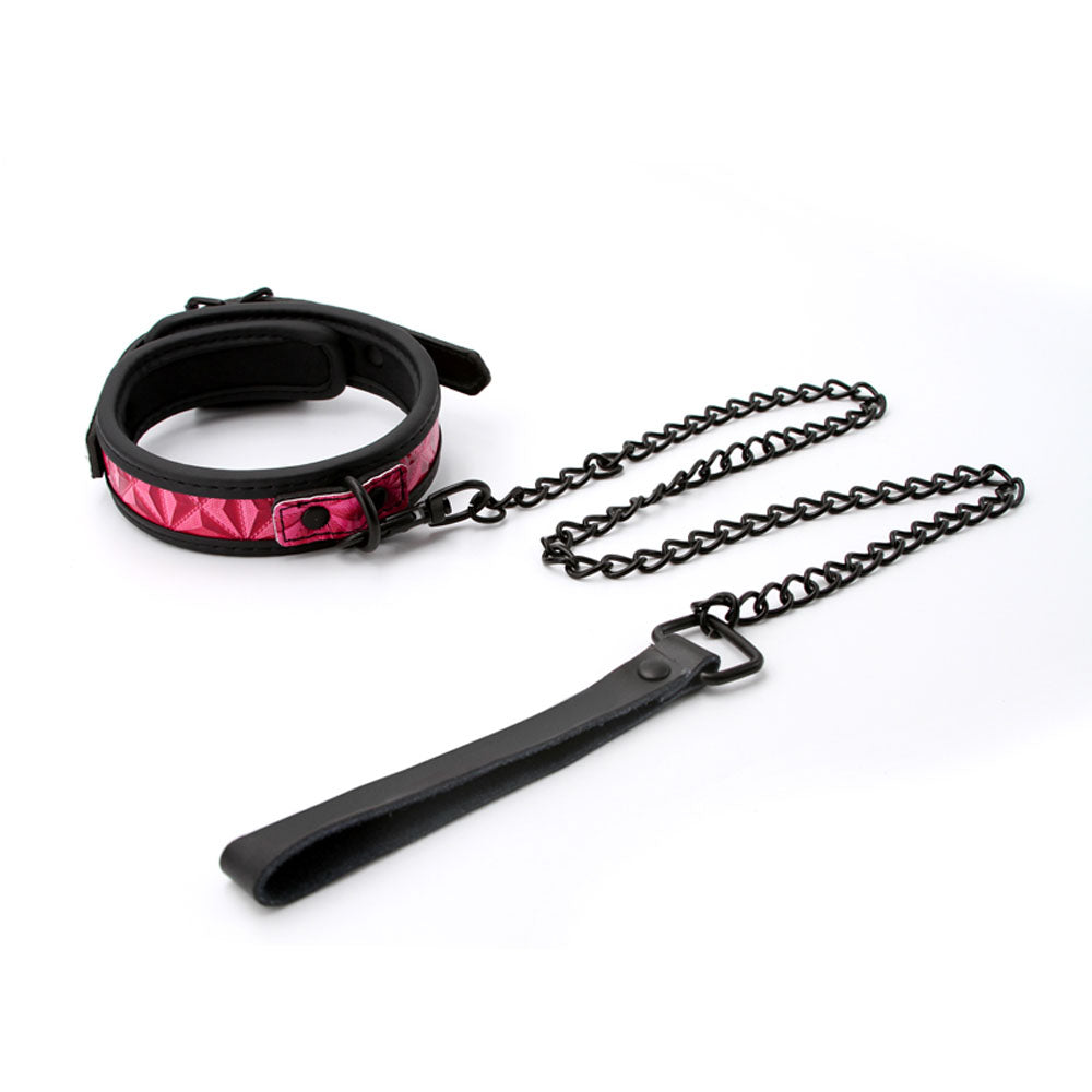 Sinful - 1 Inch Collar - Pink NSN1222-24