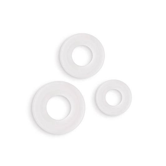 Firefly - 3 Pc Bubble Rings - White NSN-0474-01