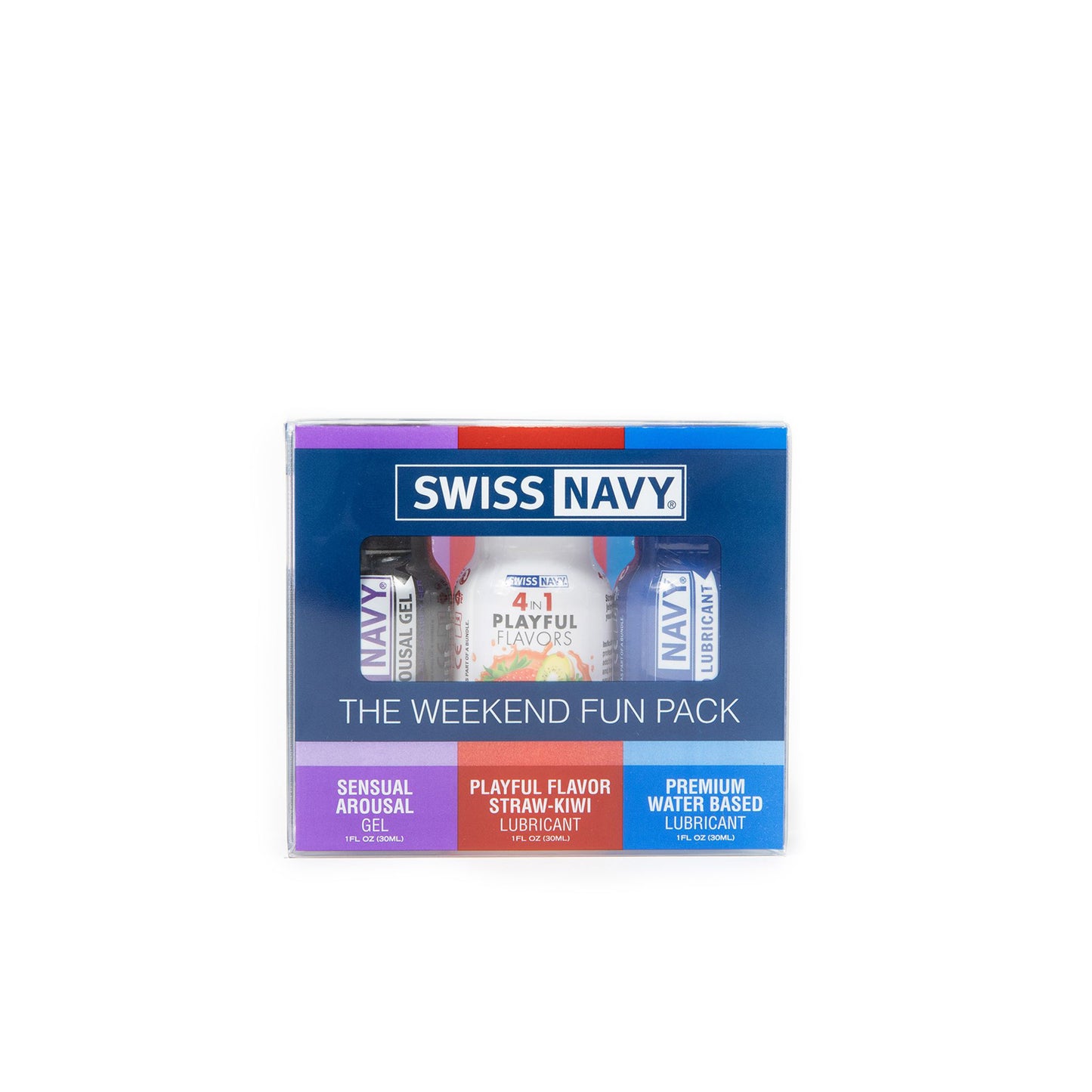 Swiss Navy Weekend Fun Pack 3-1oz MD-SNWFP