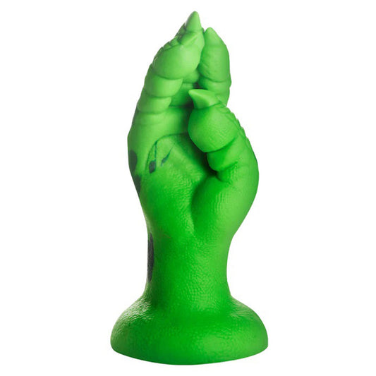 Raptor Claw Fisting Silicone Dildo - Green CC-AH469-GREEN