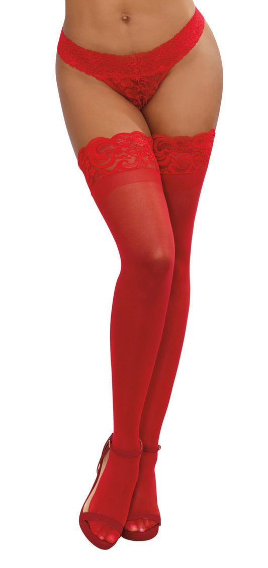 Thigh High - One Size - Red DG-0005REDOS