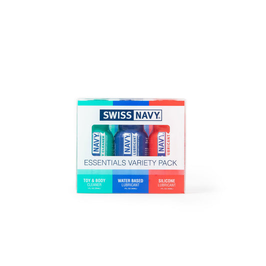 Swiss Navy Essentials Variety Pack 3-1oz MD-SNEVP